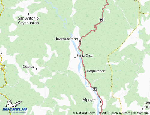 Mapa MICHELIN Santa Cruz - ViaMichelin