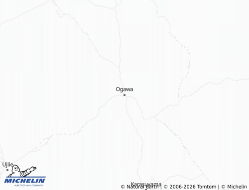 MICHELIN Ogawa map - ViaMichelin