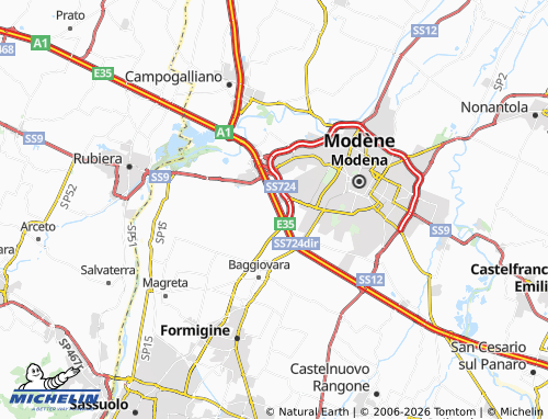 MICHELIN Cognento map - ViaMichelin