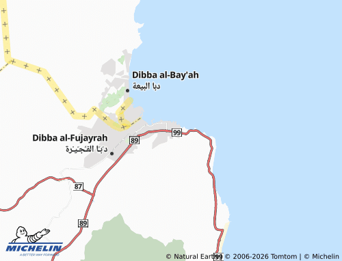 MICHELIN Al Ras map - ViaMichelin