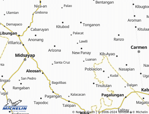 MICHELIN New Leon map - ViaMichelin