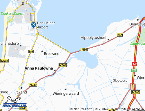 MICHELIN Van Ewijcksluis map - ViaMichelin