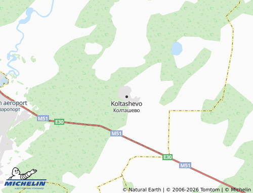 MICHELIN-Landkarte Koltashevo - ViaMichelin