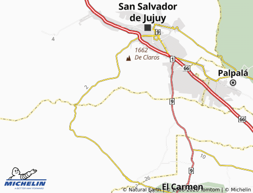 Mappa MICHELIN Dique Los Alisos - ViaMichelin