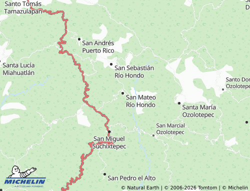 Mappa MICHELIN Loma Bonita - ViaMichelin