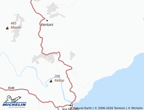 MICHELIN-Landkarte Komkhulu SP 7 - ViaMichelin