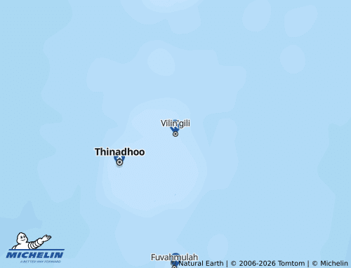 Mappa MICHELIN Gaafu Alifu - ViaMichelin