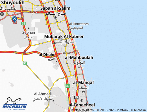 MICHELIN Al Egaila map - ViaMichelin