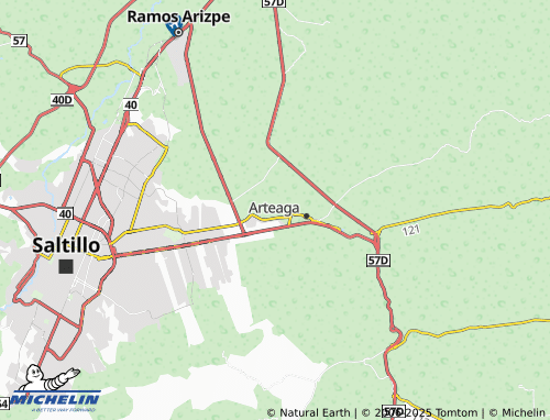 MICHELIN Hacienda Márquez La Loma map - ViaMichelin