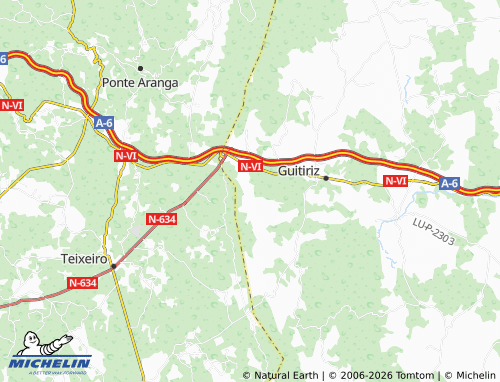 MICHELIN-Landkarte Lentemil - ViaMichelin