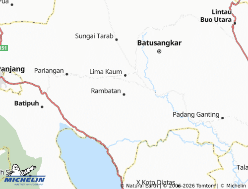 Mapa MICHELIN Rambatan - ViaMichelin