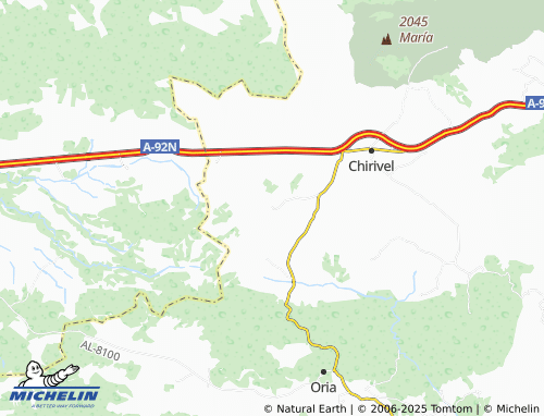 MICHELIN La Aspilla map - ViaMichelin