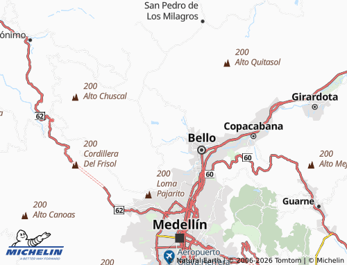 Mappa MICHELIN La Primavera - ViaMichelin