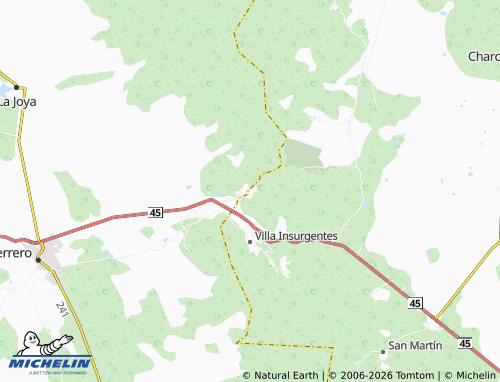 Mapa MICHELIN Salas Pérez - ViaMichelin