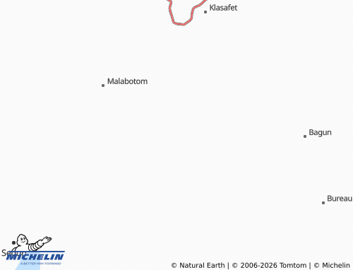 Mapa MICHELIN Klamugun - ViaMichelin
