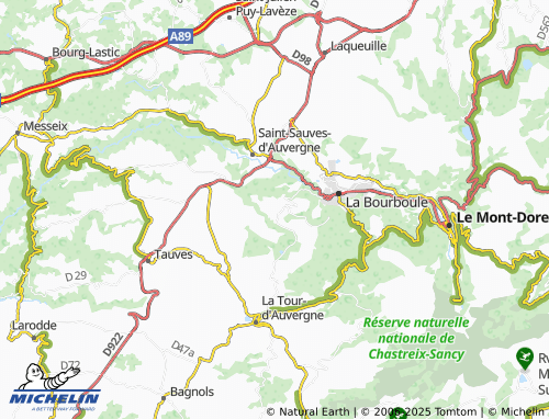 Mappa MICHELIN Liournat - ViaMichelin