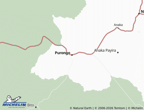 Mappa MICHELIN Purongo - ViaMichelin