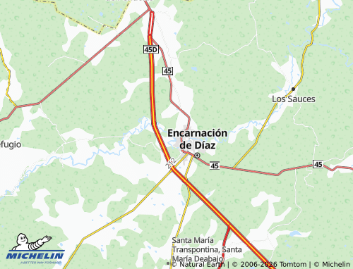 Mapa MICHELIN Lomas de Lourdes - ViaMichelin