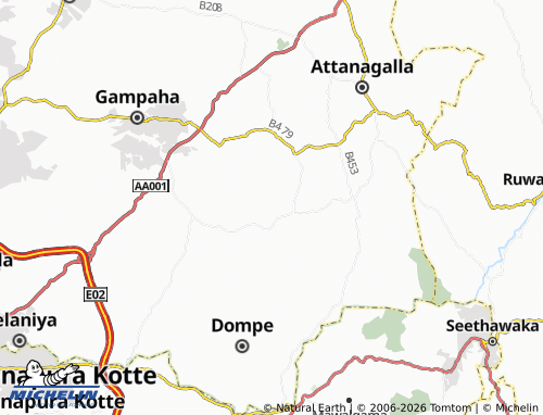 MICHELIN Balivila map - ViaMichelin