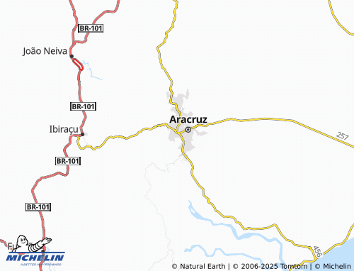 MICHELIN Jequitibá map - ViaMichelin