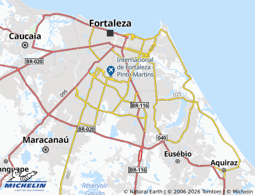 Mapa MICHELIN Mata Galinha - ViaMichelin