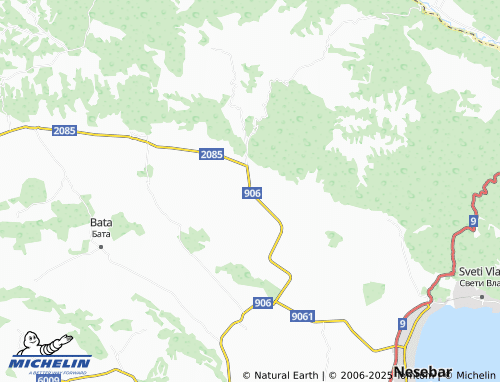MICHELIN Gyulyovtsa map - ViaMichelin