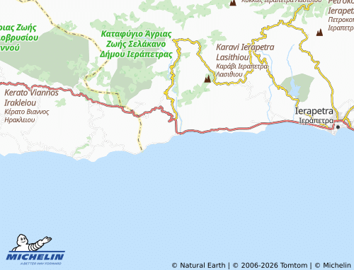 Mapa MICHELIN Myrtos - ViaMichelin