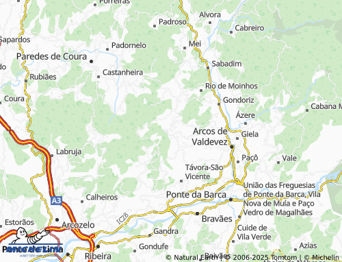 Mapa MICHELIN Eiravade - ViaMichelin