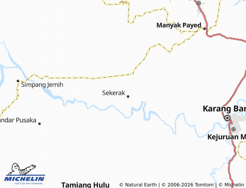 MICHELIN Sekumur map - ViaMichelin