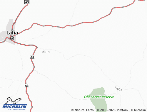 Mappa MICHELIN Gwara - ViaMichelin
