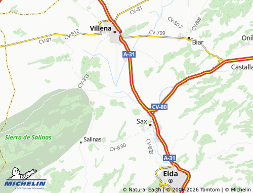 Kaart MICHELIN Santa Eulalia - ViaMichelin