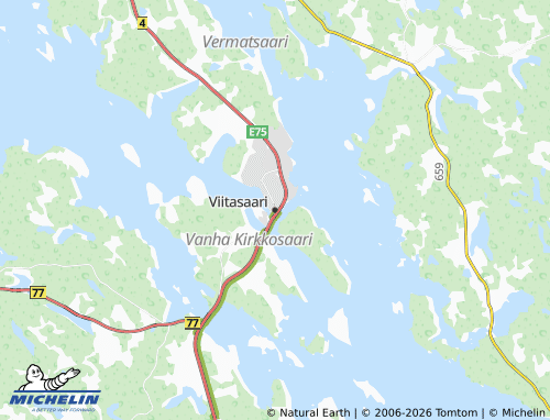 MICHELIN Viitasaari map - ViaMichelin
