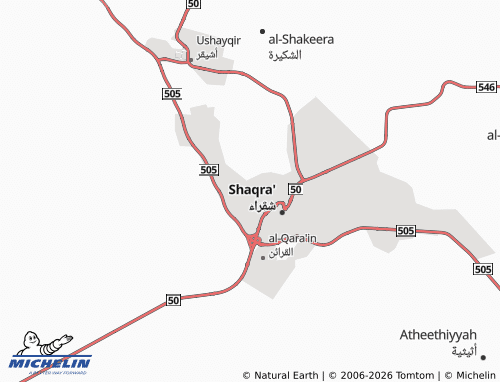 Carte MICHELIN al-Rahbah - ViaMichelin