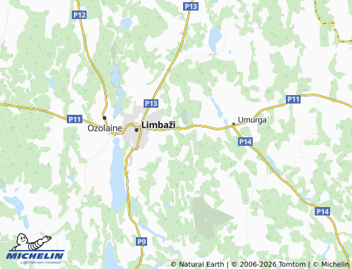 Mapa MICHELIN Mežaciems - ViaMichelin