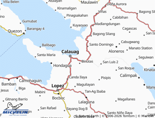 MICHELIN Biyan map - ViaMichelin