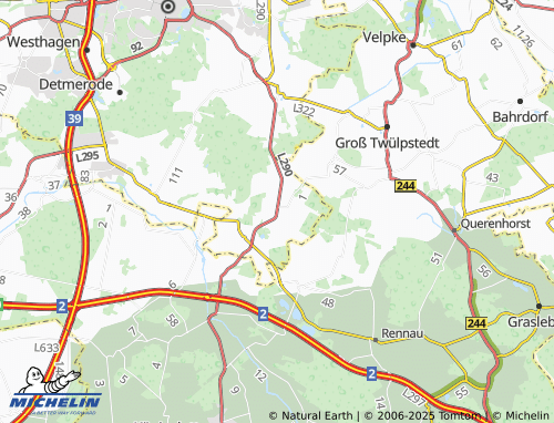 MICHELIN Almke map - ViaMichelin