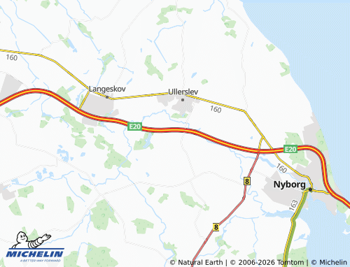 MICHELIN Skellerup map - ViaMichelin