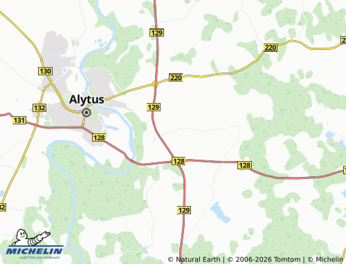 Mappa MICHELIN Venciūnai - ViaMichelin