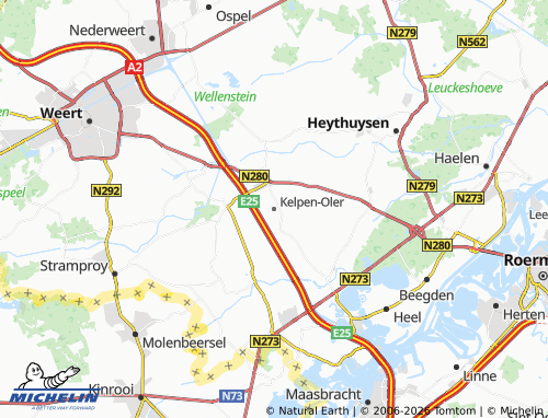 Kaart MICHELIN Kelpen-Oler - ViaMichelin
