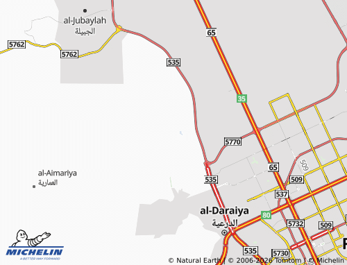MICHELIN-Landkarte al-Malaqah - ViaMichelin