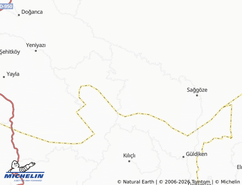 Mappa MICHELIN Yolaçtı - ViaMichelin