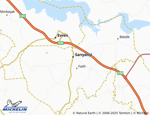 MICHELIN 15 Temmuz map - ViaMichelin