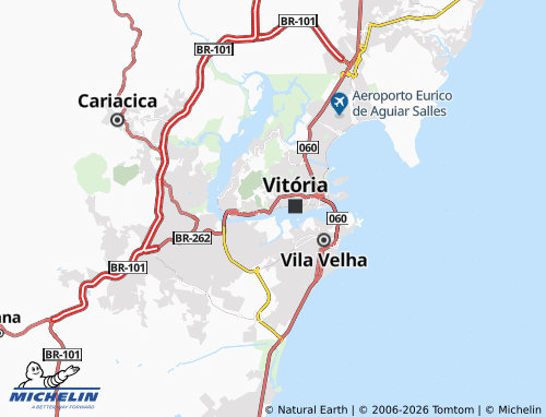 MICHELIN Ilha de Santa Maria map - ViaMichelin