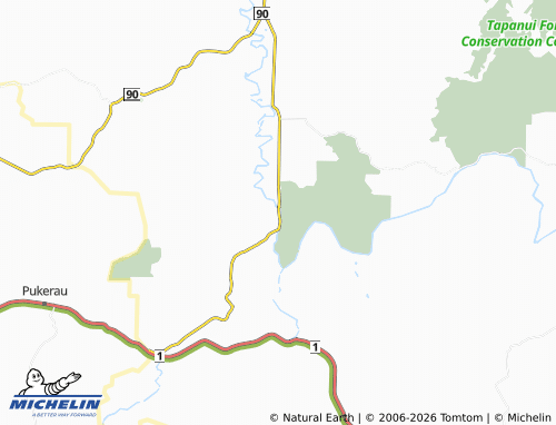 Mapa MICHELIN Conical Hill - ViaMichelin
