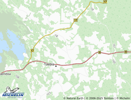 MICHELIN Koela map - ViaMichelin