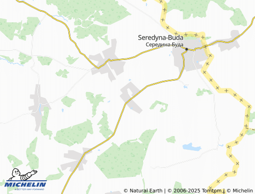 MICHELIN Romashkove map - ViaMichelin