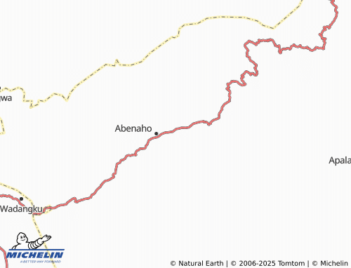 MICHELIN Yamkesda map - ViaMichelin