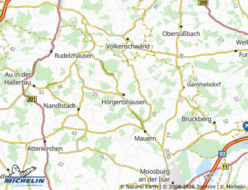 Mappa MICHELIN Hörgertshausen - ViaMichelin
