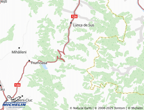 MICHELIN Făgețel map - ViaMichelin