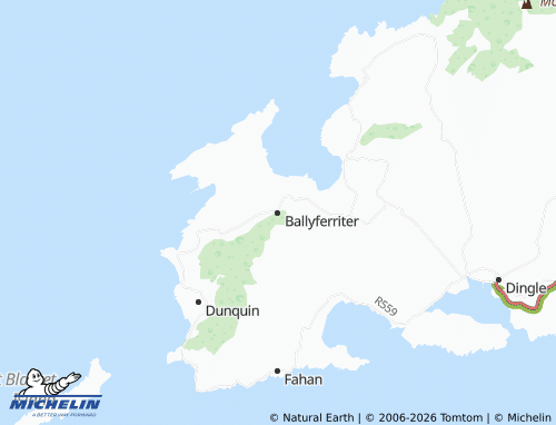Mappa MICHELIN Ballyferriter - ViaMichelin